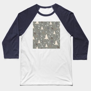 Christmas Pattern Baseball T-Shirt